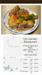 Mobile Screenshot of lilygardenrestaurant.com